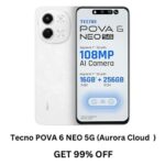 Tecno POVA 6 NEO 5G (Aurora Cloud, 8GB+256GB)