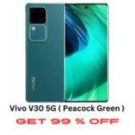 Vivo V30 5G (Peacock Green, 8GB RAM, 128GB Storage)