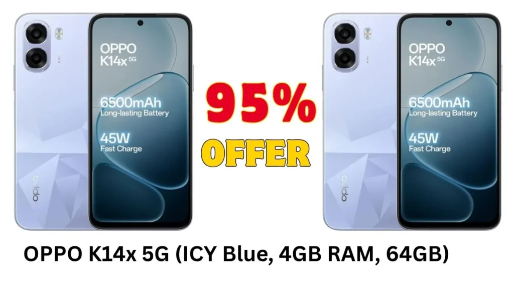 OPPO K14x 5G (Icy Blue, 4GB RAM, 64GB)